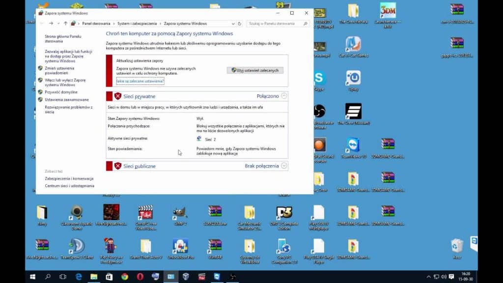 zapora windows