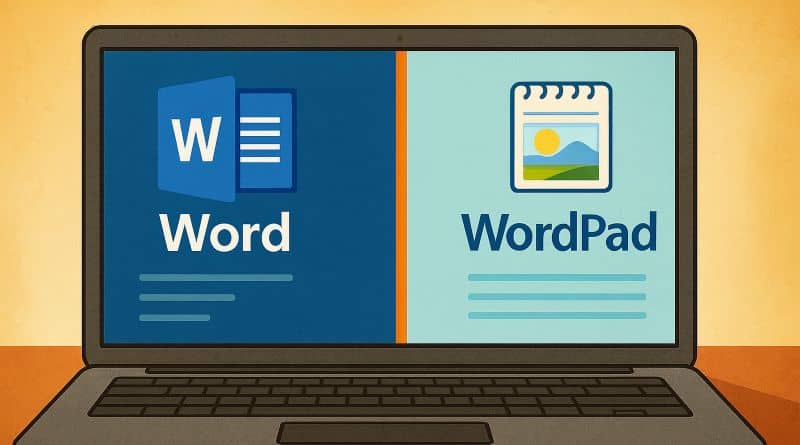 Word czy WordPad różnice